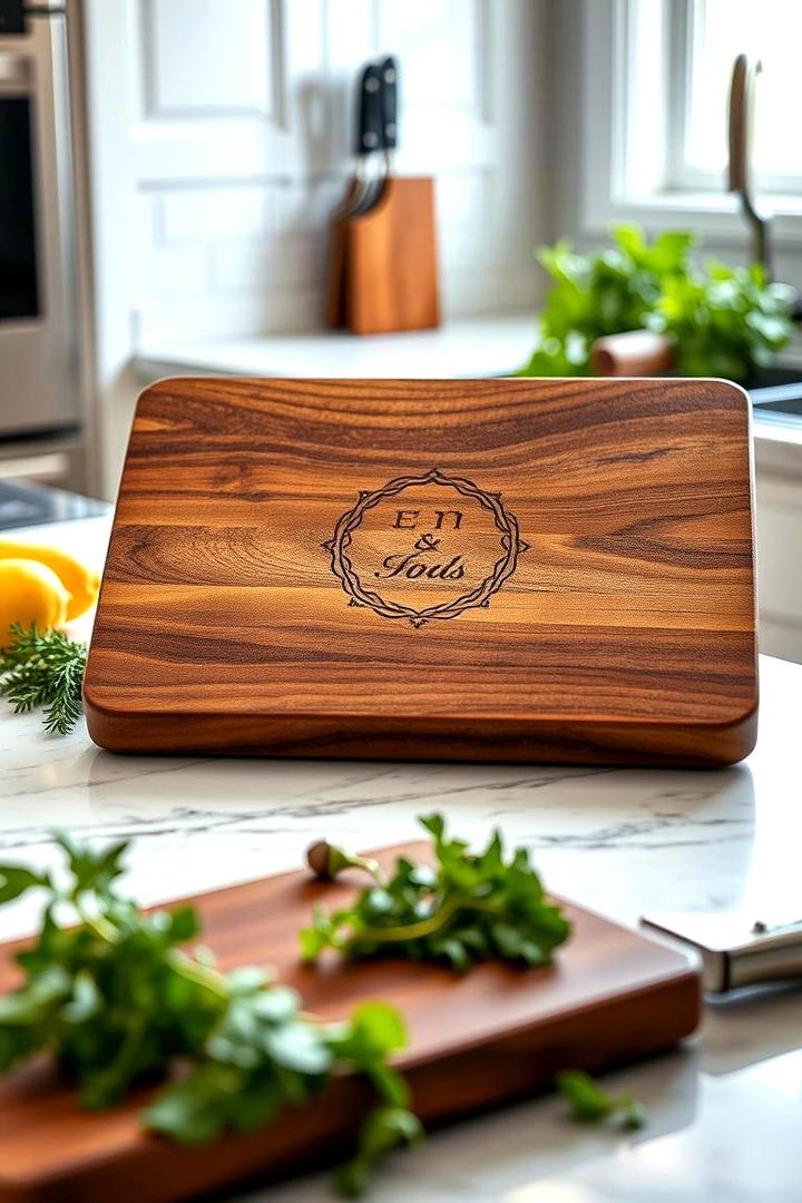 Personalized Cutting Board - 21 Wedding Gift Ideas for Couples