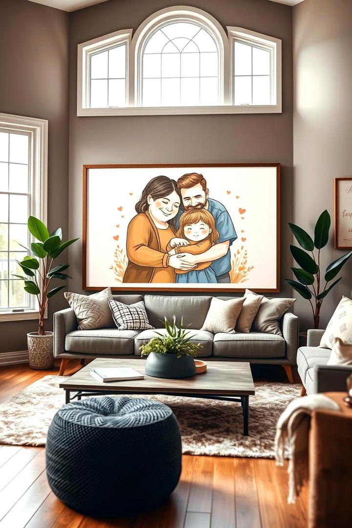 Personalized Family Portrait - 21 Family Gift Ideas