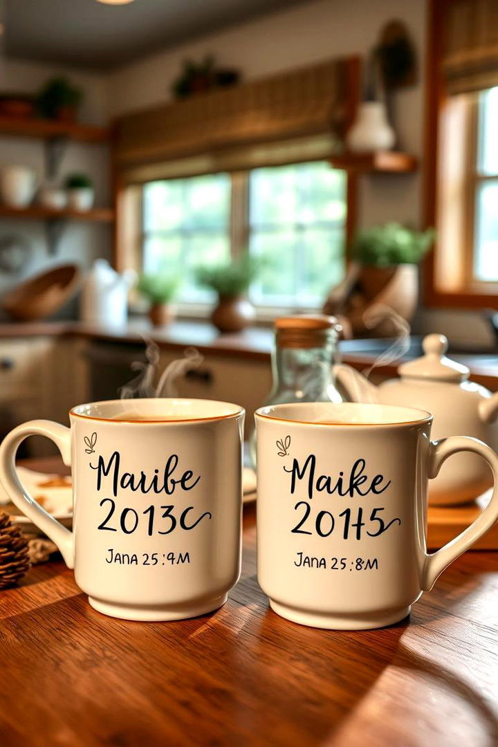 Personalized Mugs - 21 Wedding Favors Ideas