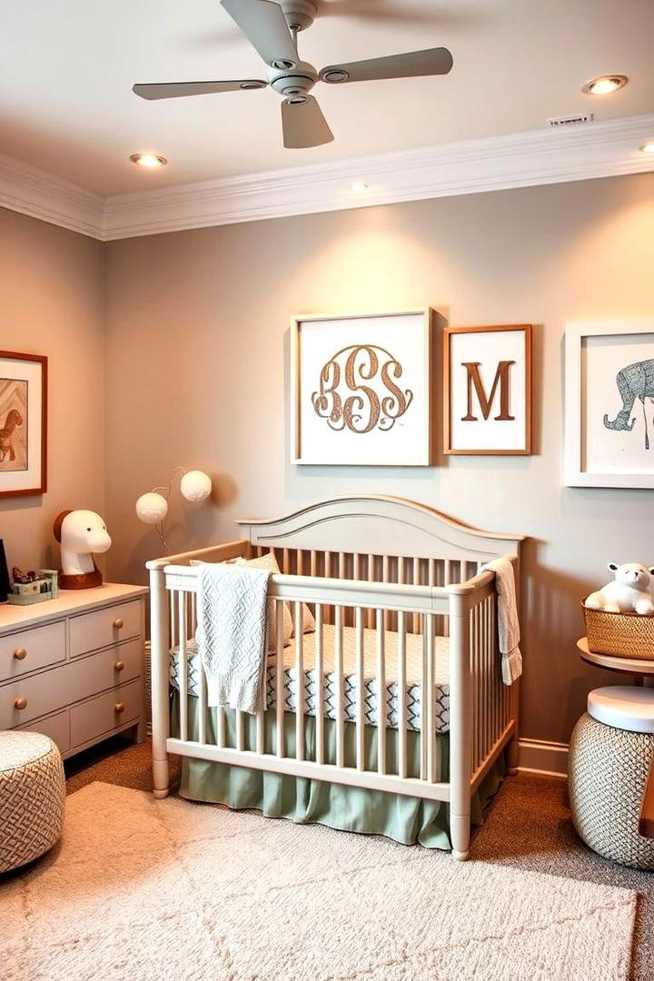 Personalized Name Decor - 21 Baby Room Ideas