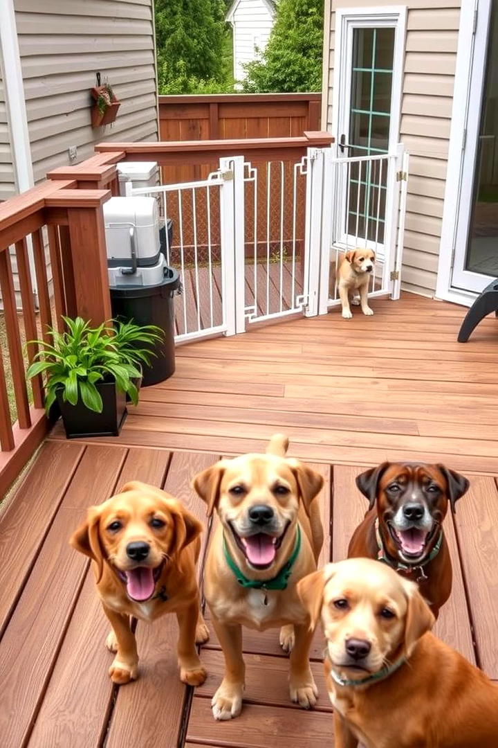 Pet Friendly Composite Deck - 30 Composite Deck Ideas