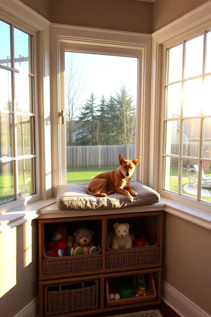 Pet Friendly Window Perch - 21 Window Seat Ideas