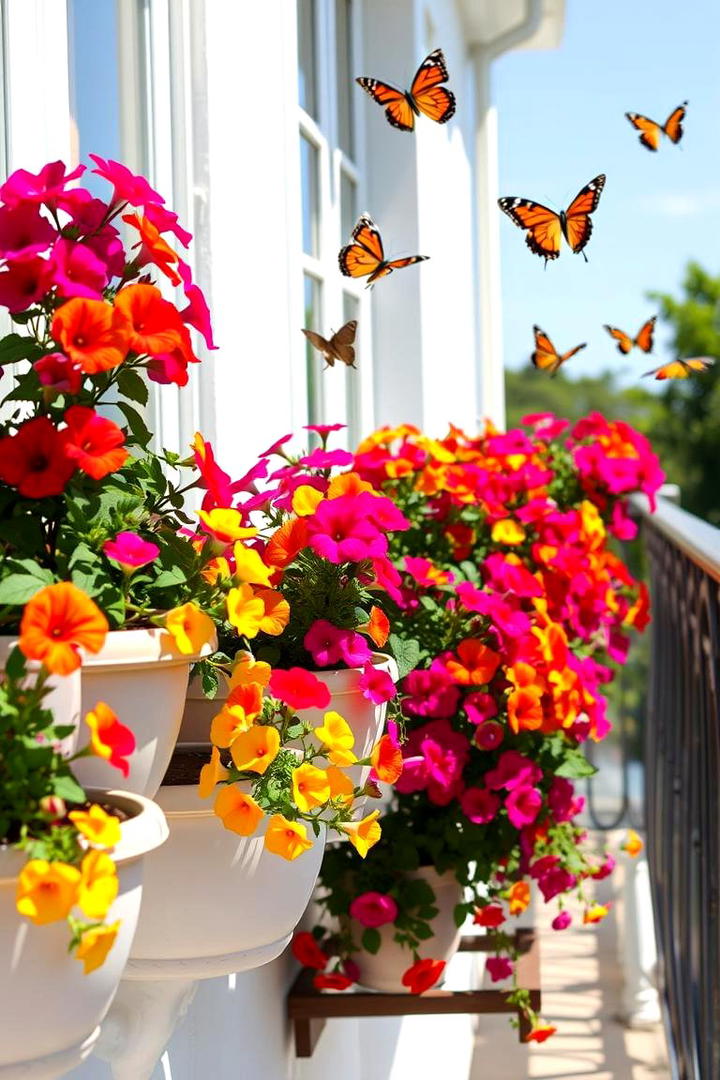 Petunias - 30 Flowering Plants for Balcony