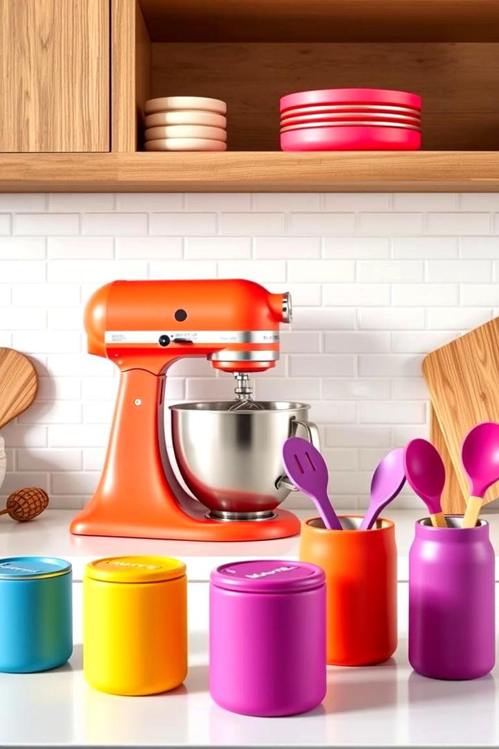 Playful Accent Accessories - 21 Colorful Kitchen Ideas