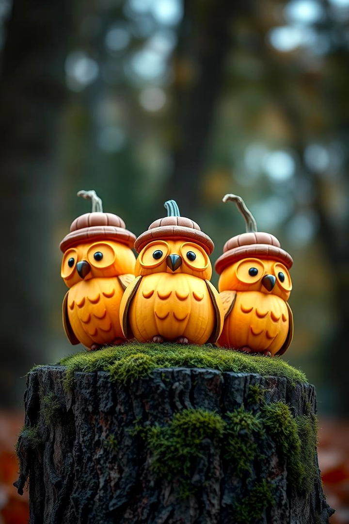 Playful Whimsical Pumpkin Characters - 21 Pumpkin Decor Ideas