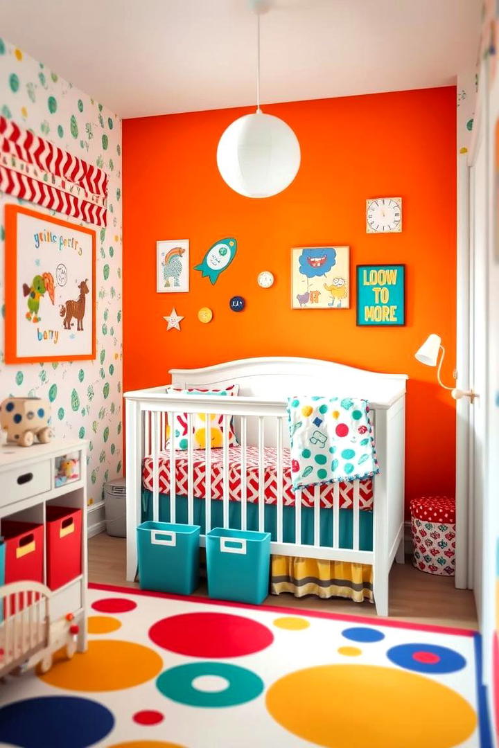 Playful and Colorful Theme - 21 Baby Room Ideas