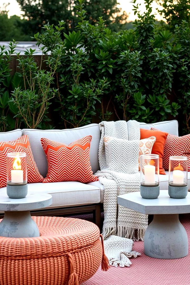 Plush Outdoor Cushions and Accessories - 21 Outdoor Furniture Ideas