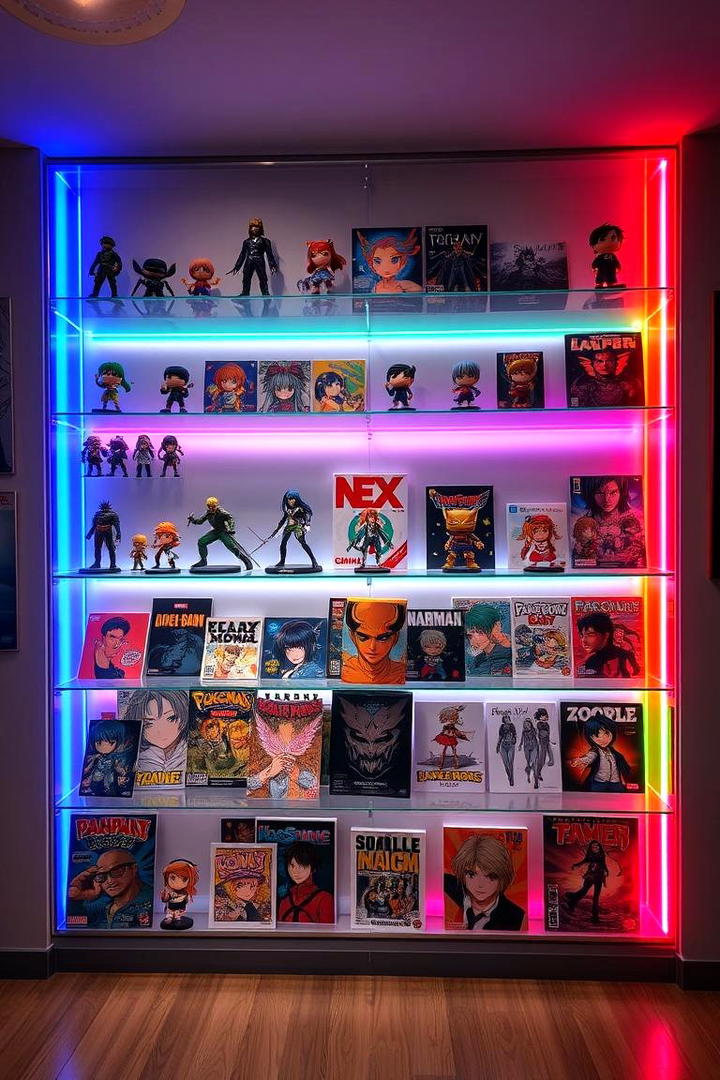 Pop Culture Collectible Displays - 30 Hypebeast Room Decor Ideas