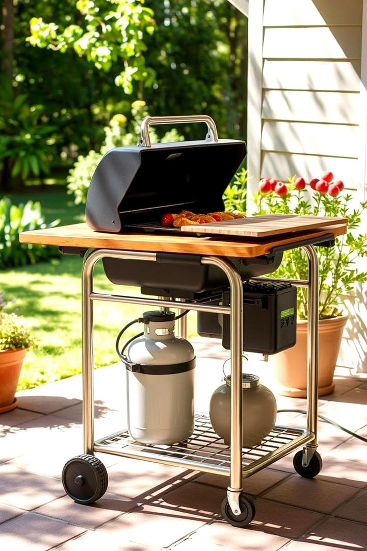 Portable BBQ Island Options - 30 Bbq Island Ideas