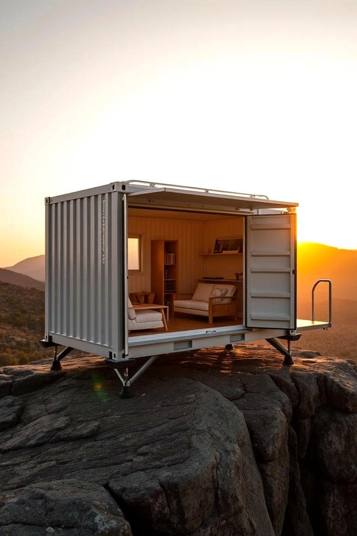 Portable Container Dwelling - 30 Container Home Ideas