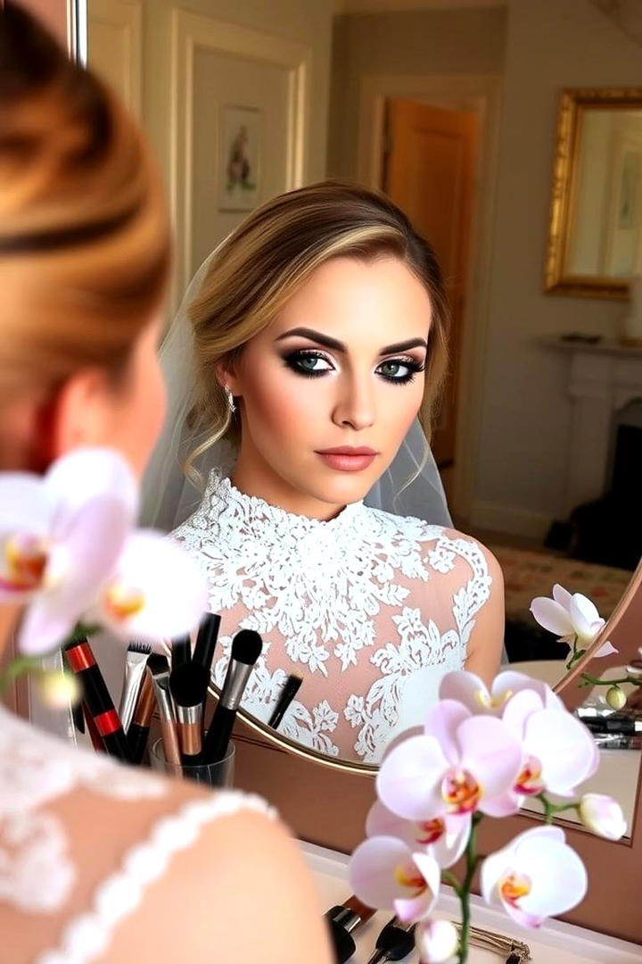 Posh Hair and Makeup - 30 Glamorous Wedding Ideas