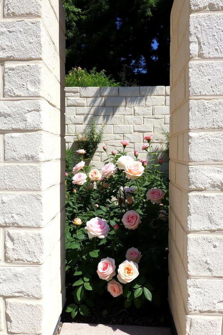 Precision Cut Stone Walls - 30 Modern Garden Edging Ideas