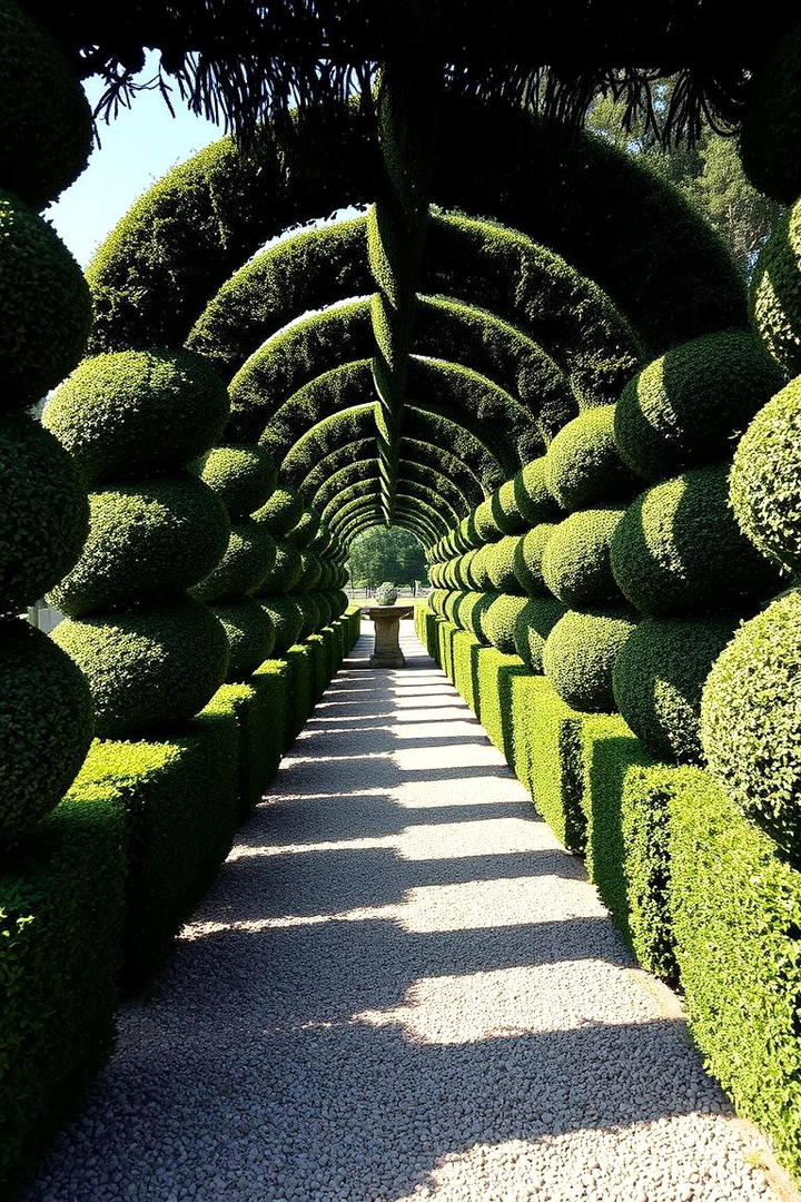 Privacy with Topiary - 30 Garden Screening Ideas