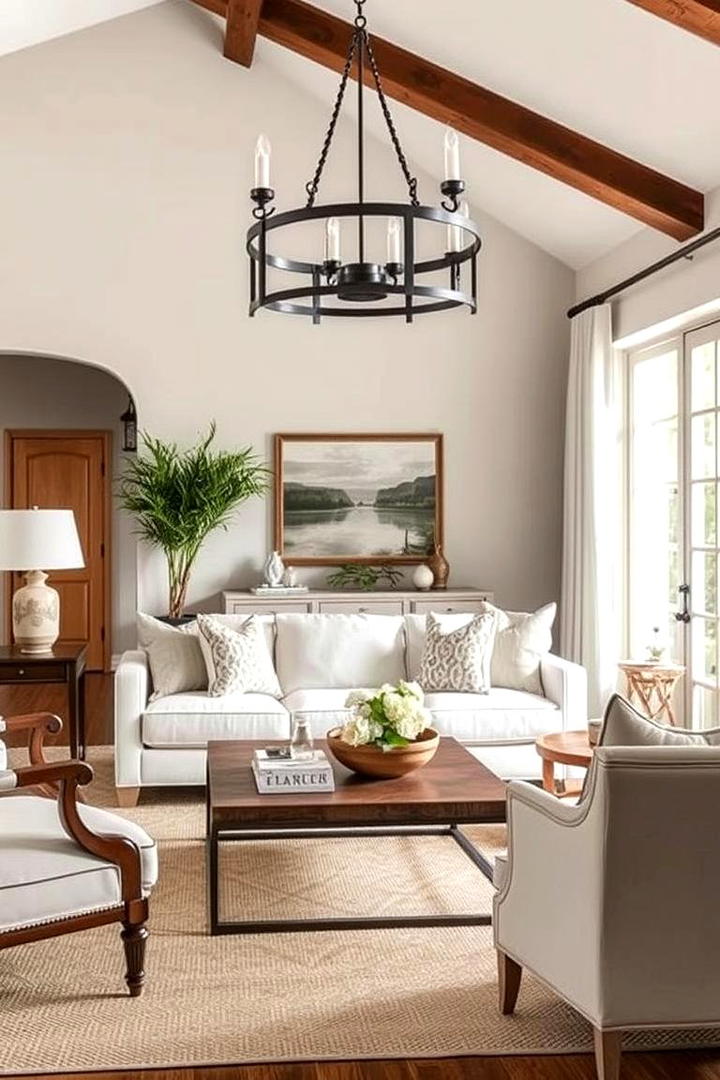 Provincial Sophistication - 21 French Country Living Room Ideas