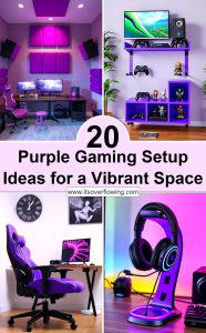 20 Purple Gaming Setup Ideas for a Vibrant Space