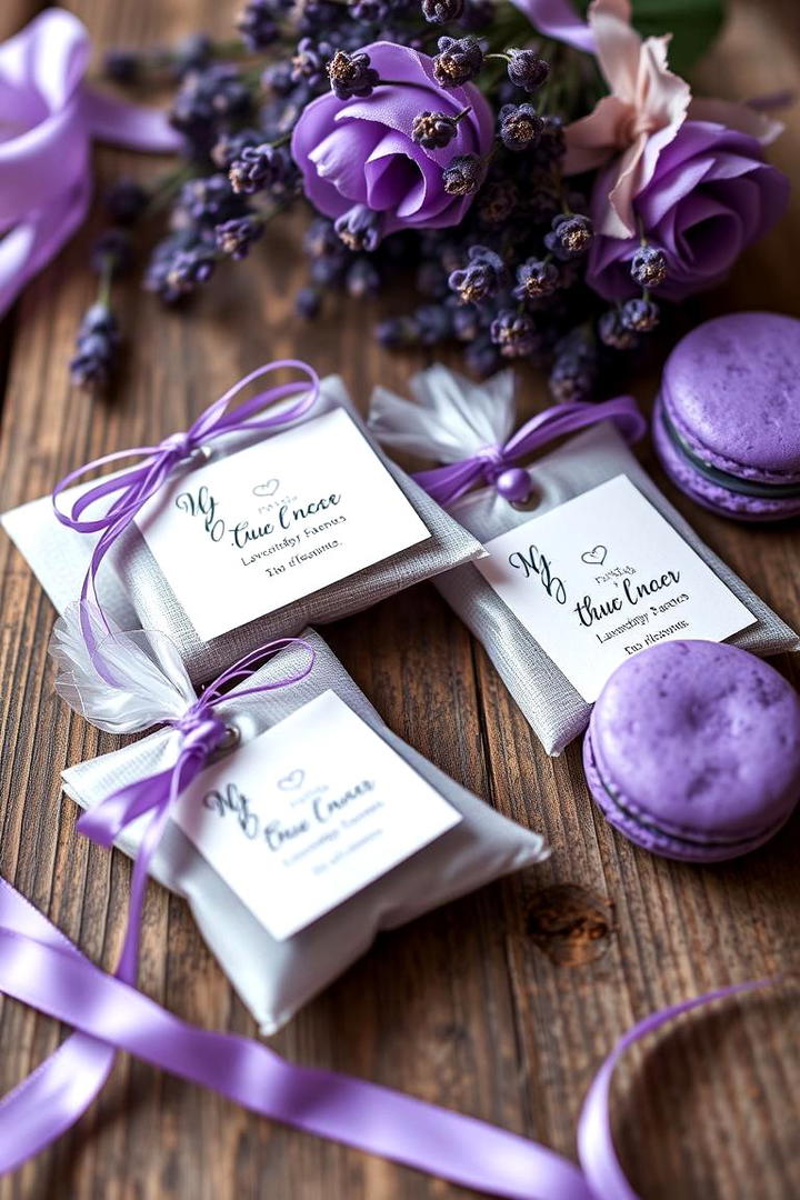 Purple Wedding Favors - 17 Purple Wedding Theme Ideas