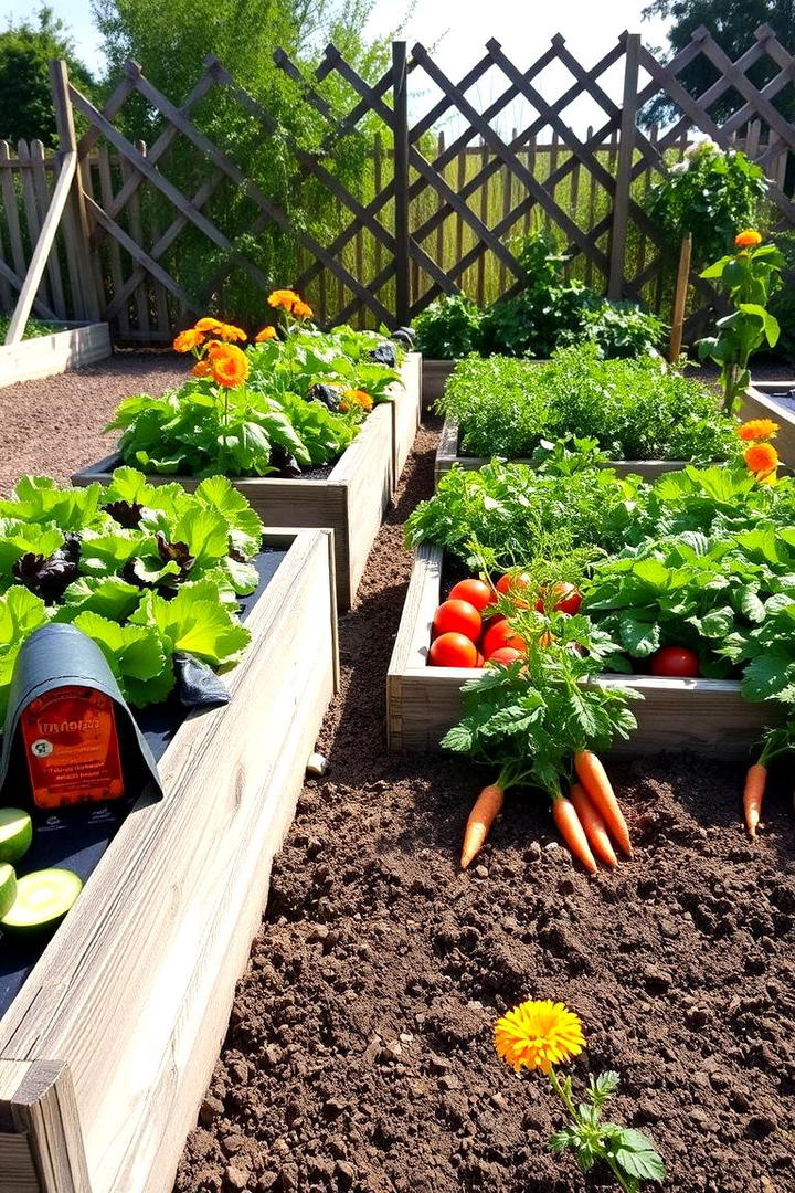 Quaint Vegetable Patch - 21 Cottage Garden Ideas