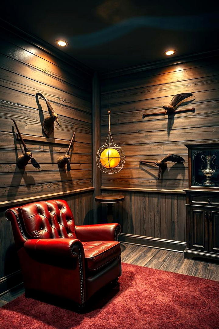 Quidditch Inspired Room Accent - 30 Harry Potter Decor Ideas