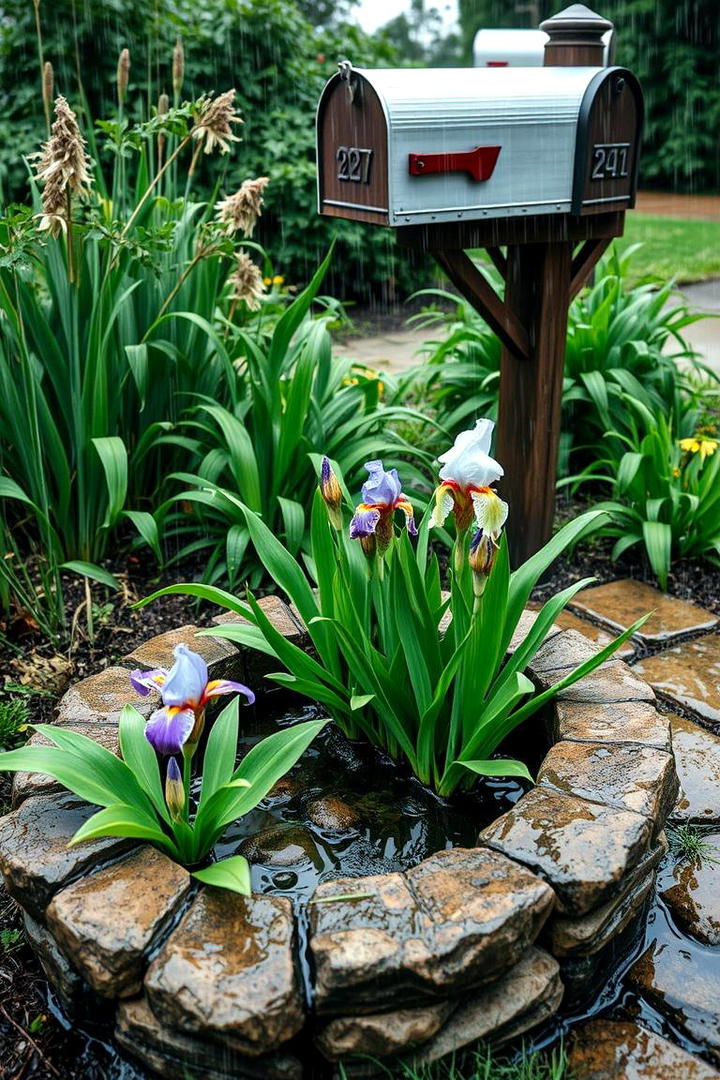 Rain Garden Benefits - 30 Mailbox Landscaping Ideas