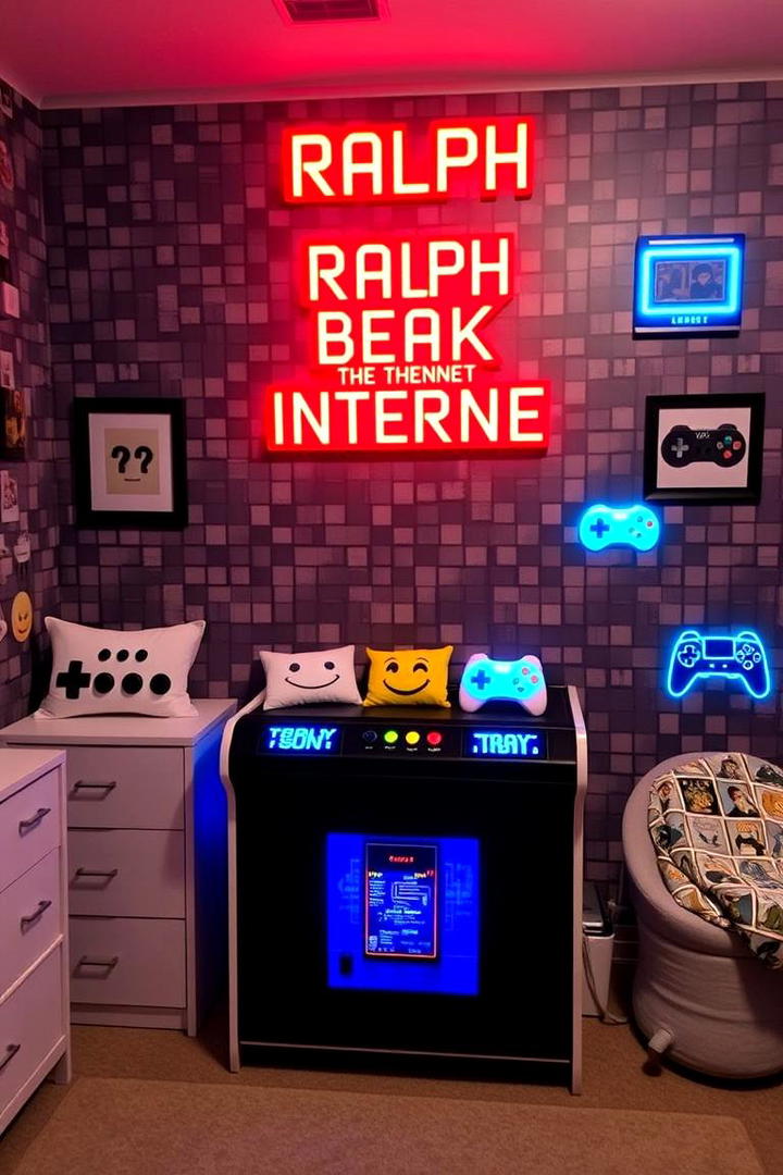 Ralph Breaks the Internet Tech Nursery - 30 Disney Nursery Ideas