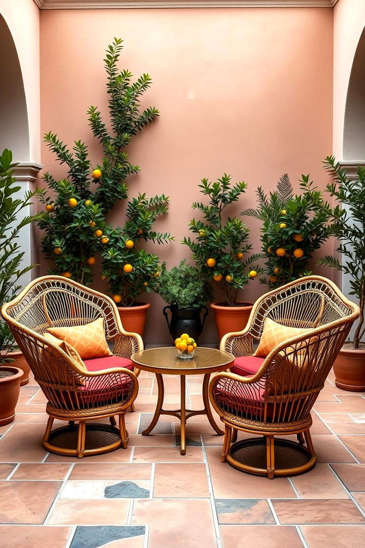 Rattan Chairs - 21 Outdoor Seating Ideas