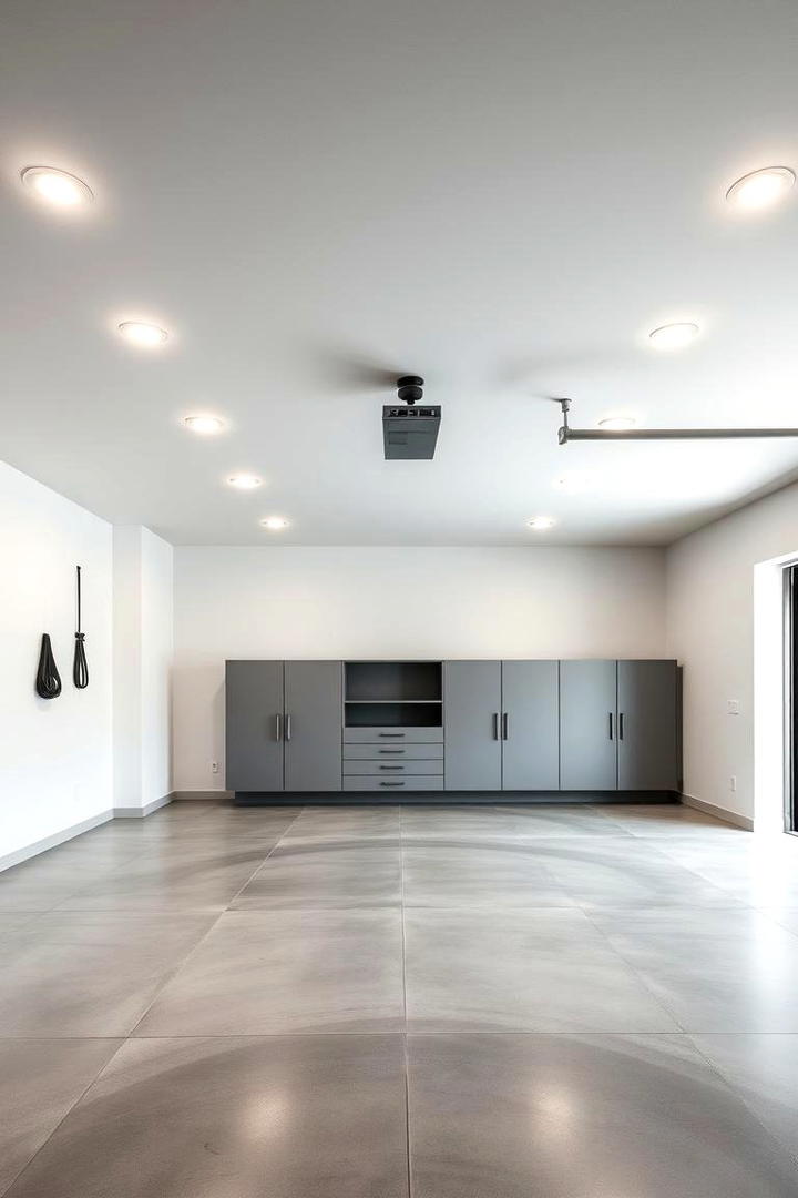 Recessed Ceiling Lighting - 30 Garage Lighting Ideas