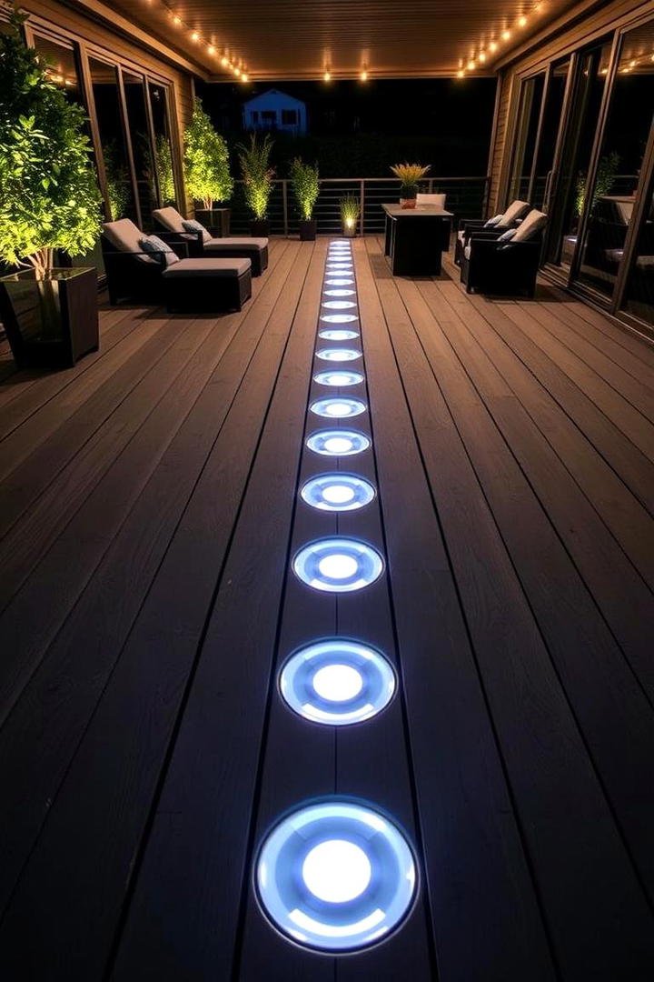 Recessed Deck Lights - 30 Deck Lighting Ideas