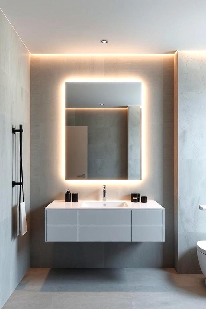 Recessed Flush Mirror - 21 Bathroom Mirror Ideas