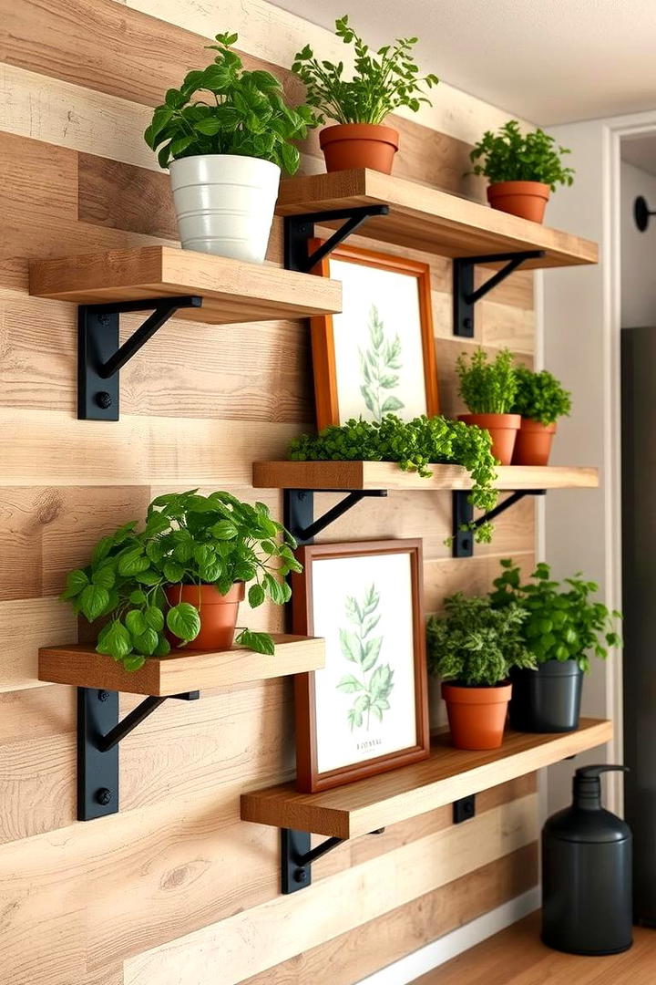 Reclaimed Wood Accents - 21 Spring Decor Ideas