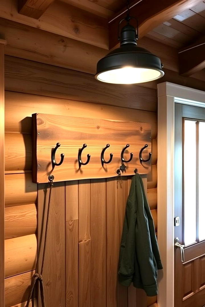 Reclaimed Wood Hat Rack - 30 Hat Rack Ideas