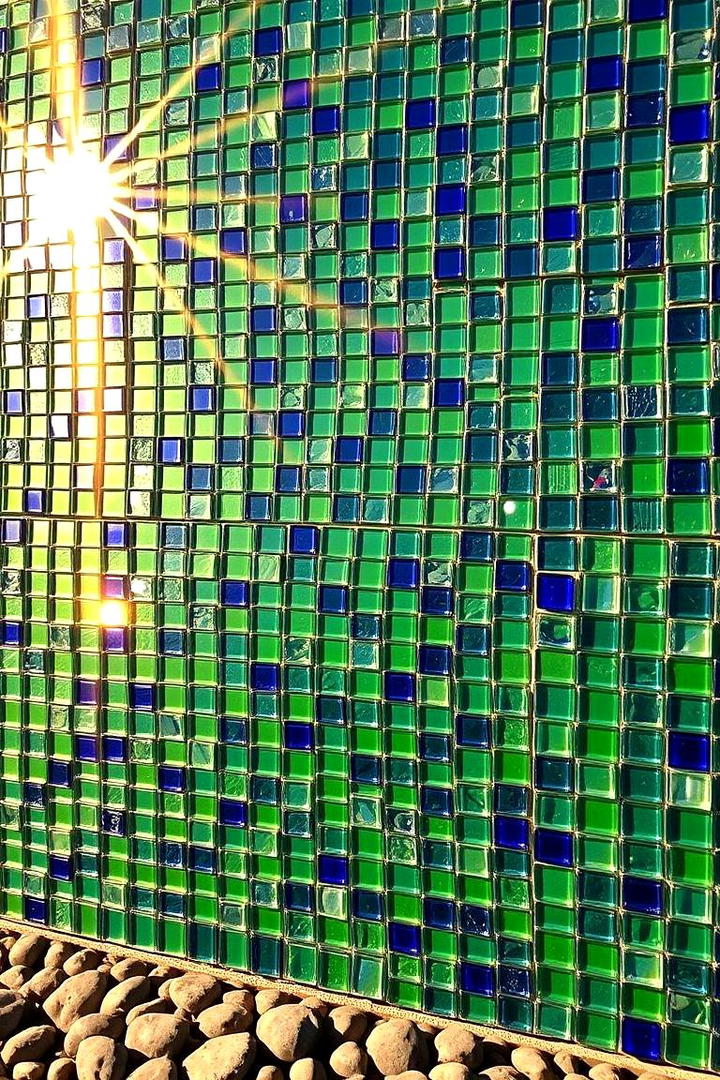 Recycled Glass Revolution - 21 Pool Tile Ideas