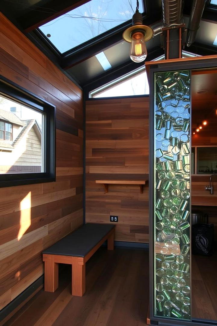 Recycled Materials Container Home - 30 Container Home Ideas