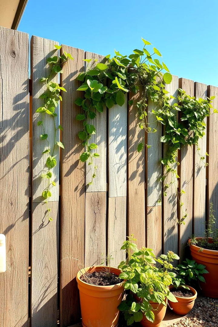 Recycled Pallet Garden Divider - 30 Garden Divider Ideas