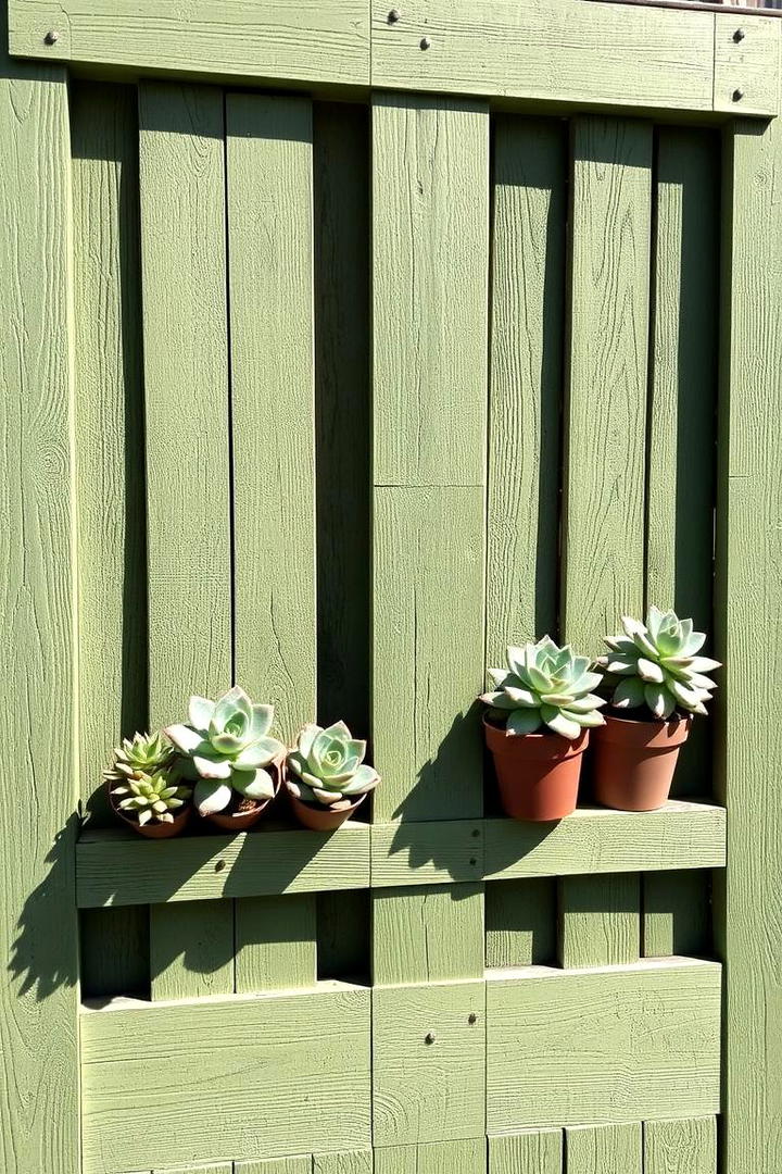 Recycled Pallet Privacy - 30 Garden Screening Ideas