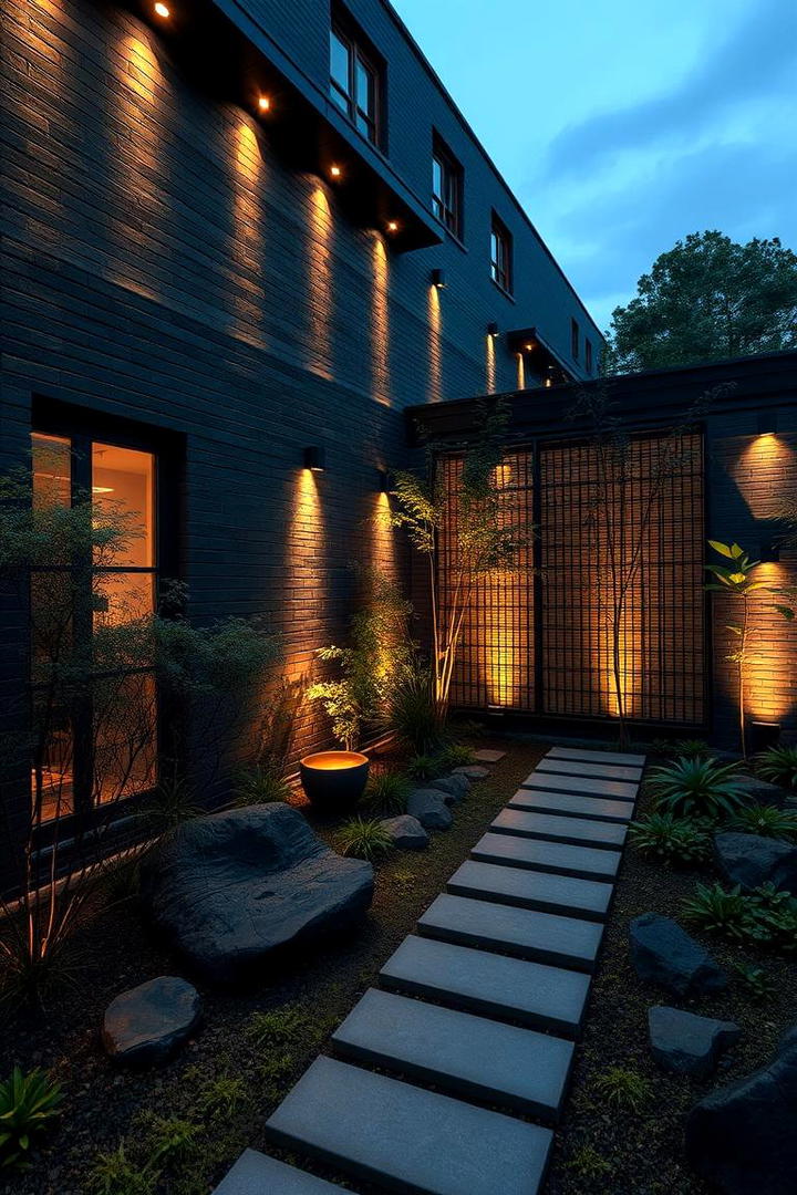 Refined Black Brick Urban Retreat - 30 Black Brick House Exteriors