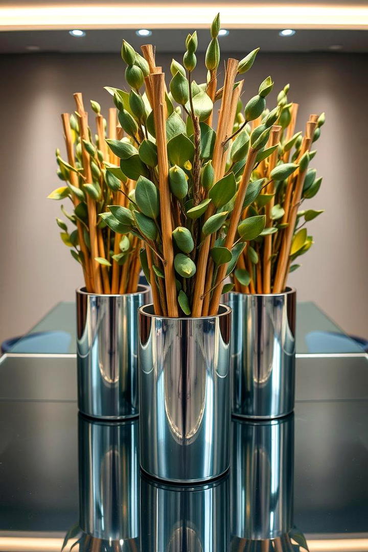 Refined Eucalyptus Arrangement - 30 Eucalyptus Wedding Centerpieces