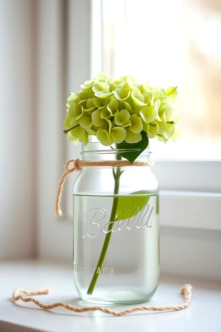 Refined Simple Grace - 30 Mason Jar Centerpiece Ideas