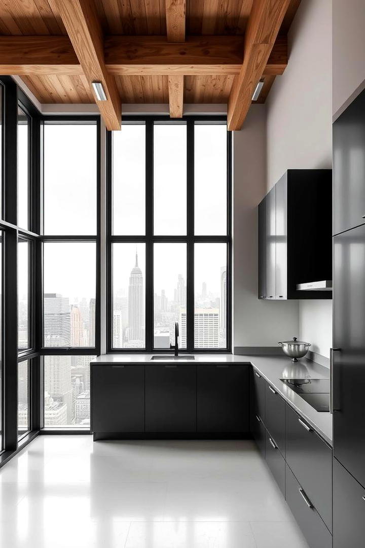 Refining Style with Minimalist Window Designs - 21 Kitchen Window Ideas