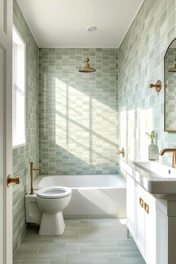 Refreshing Bathroom Retreat - 21 Sage Green Paint Color Ideas