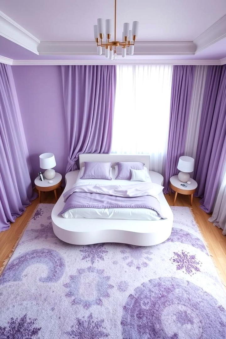 Refreshing Lavender Layers - 30 Purple Bedroom Ideas