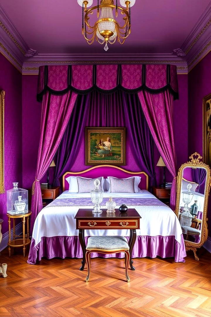 Regal Purple Revival - 30 Purple Bedroom Ideas