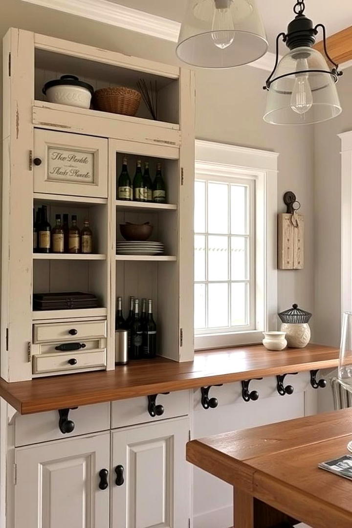 Repurposed Door Bar - 30 Home Bar Ideas On A Budget