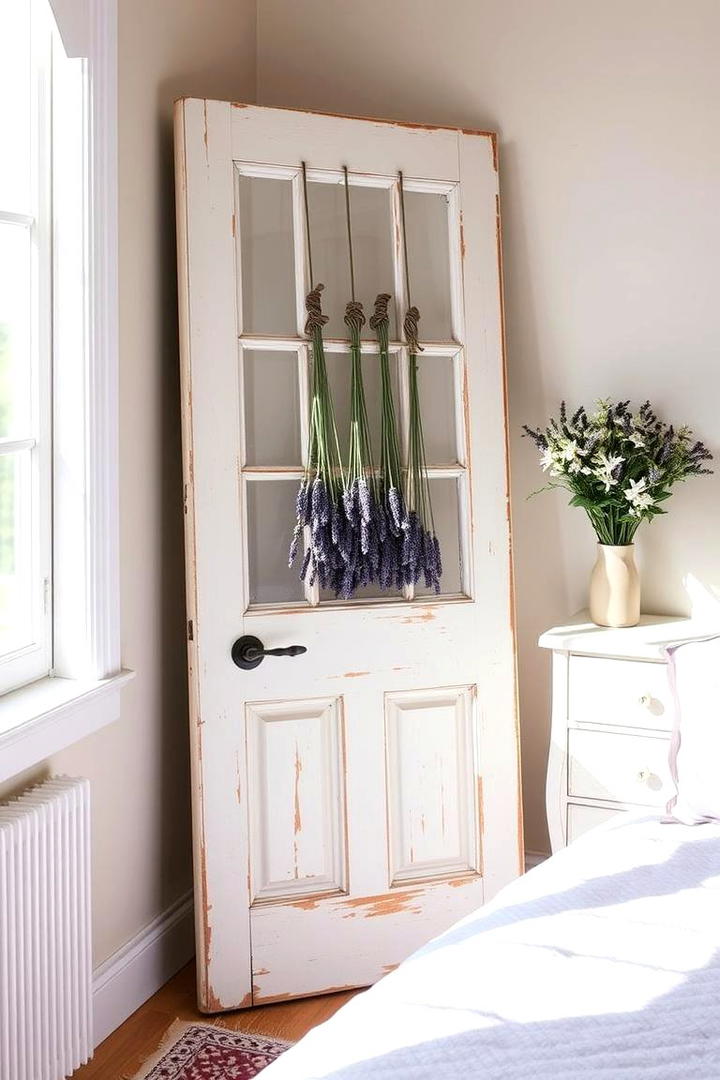 Repurposed Door Decor - 30 Shabby Chic Bedroom Ideas