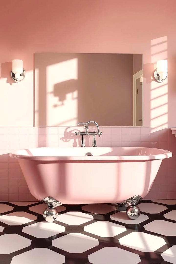 Retro Colored Bathtub - 30 Bathtub Ideas