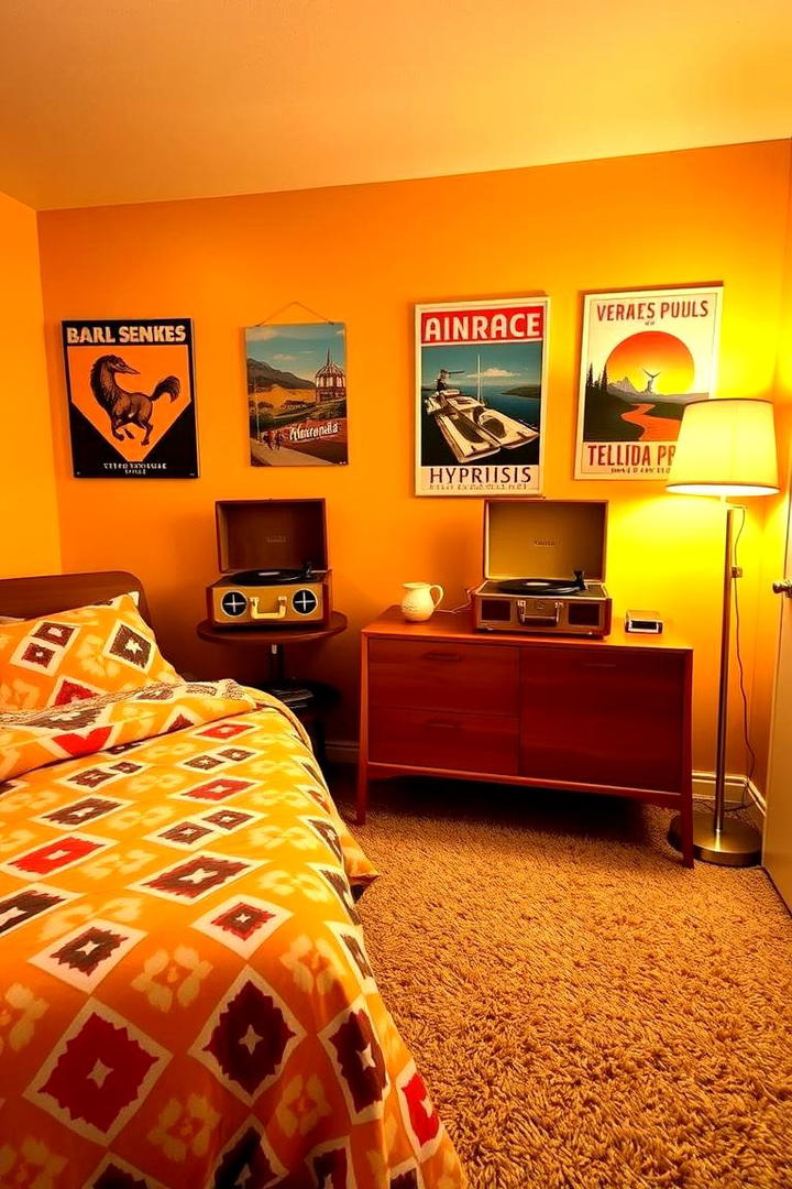 Retro Revival - 30 Bedroom Ideas For Couples