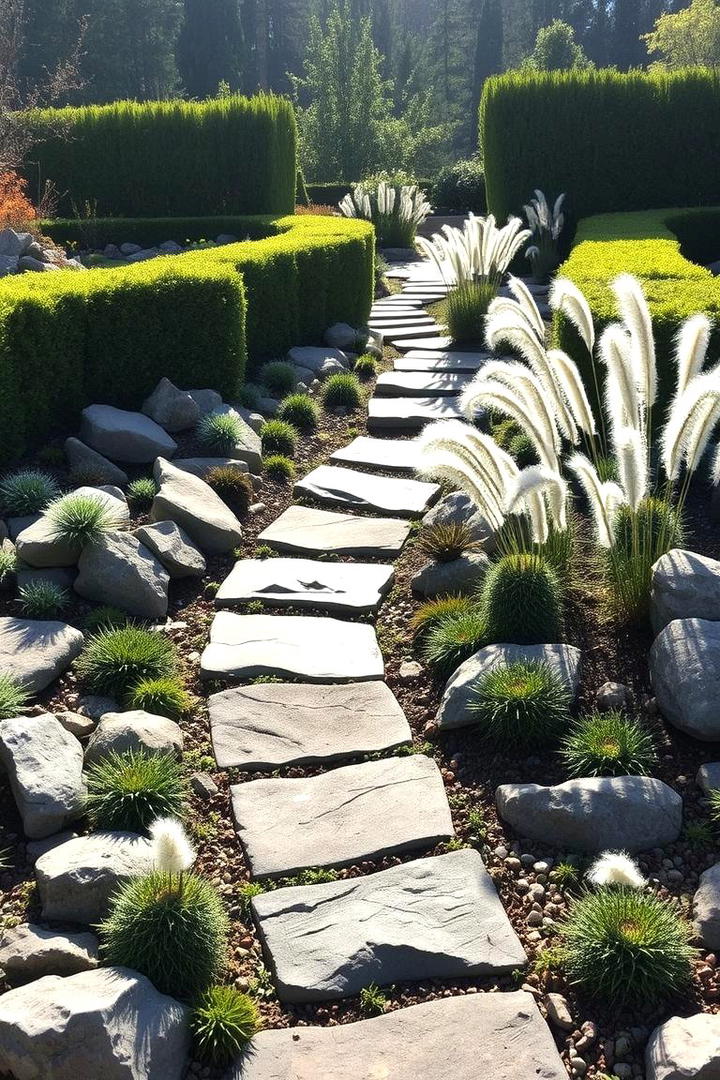 Rock Garden Accents - 30 Parterre Garden Ideas