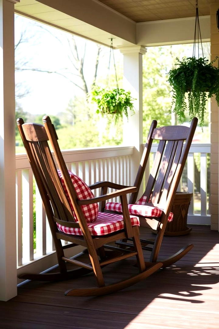 Rocking Chair - 21 Outdoor Seating Ideas