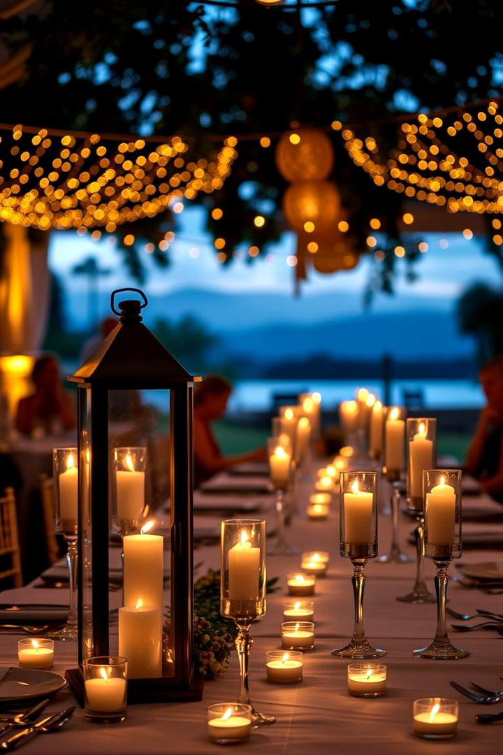 Romantic Candlelit Details - 21 Spring Wedding Ideas