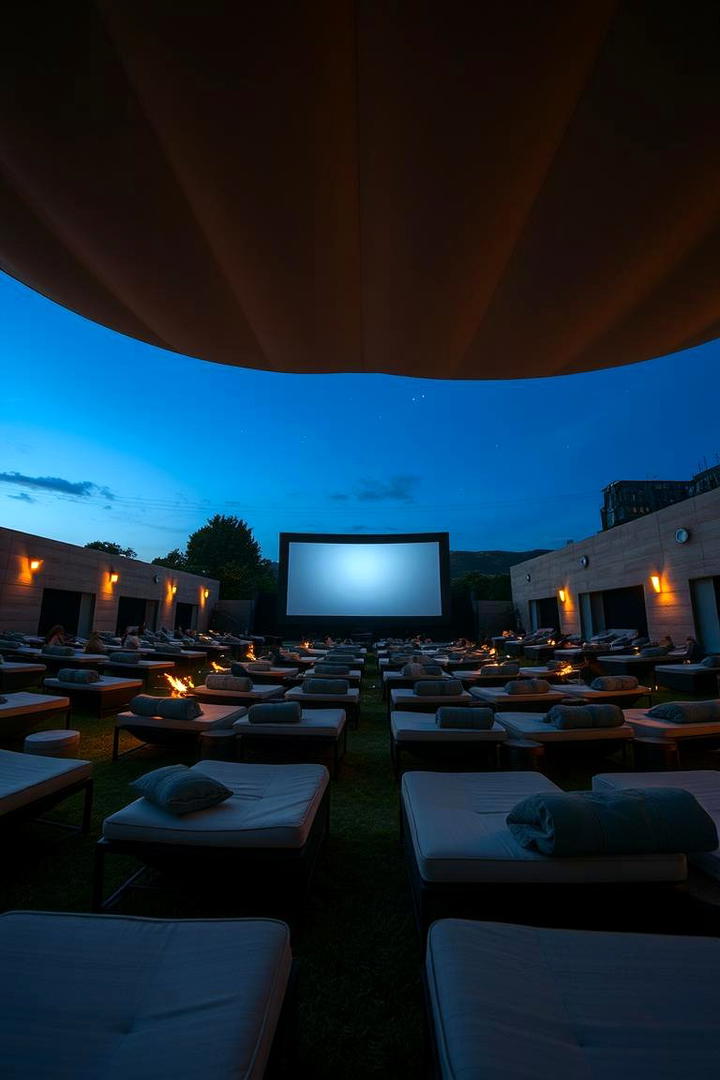 Rooftop Movie Under the Stars - 21 Rooftop Deck Ideas