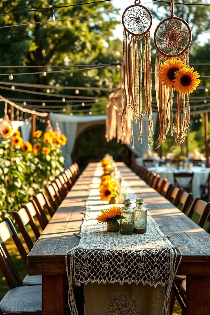 Rustic Bohemian Garden Event - 30 Garden Wedding Ideas